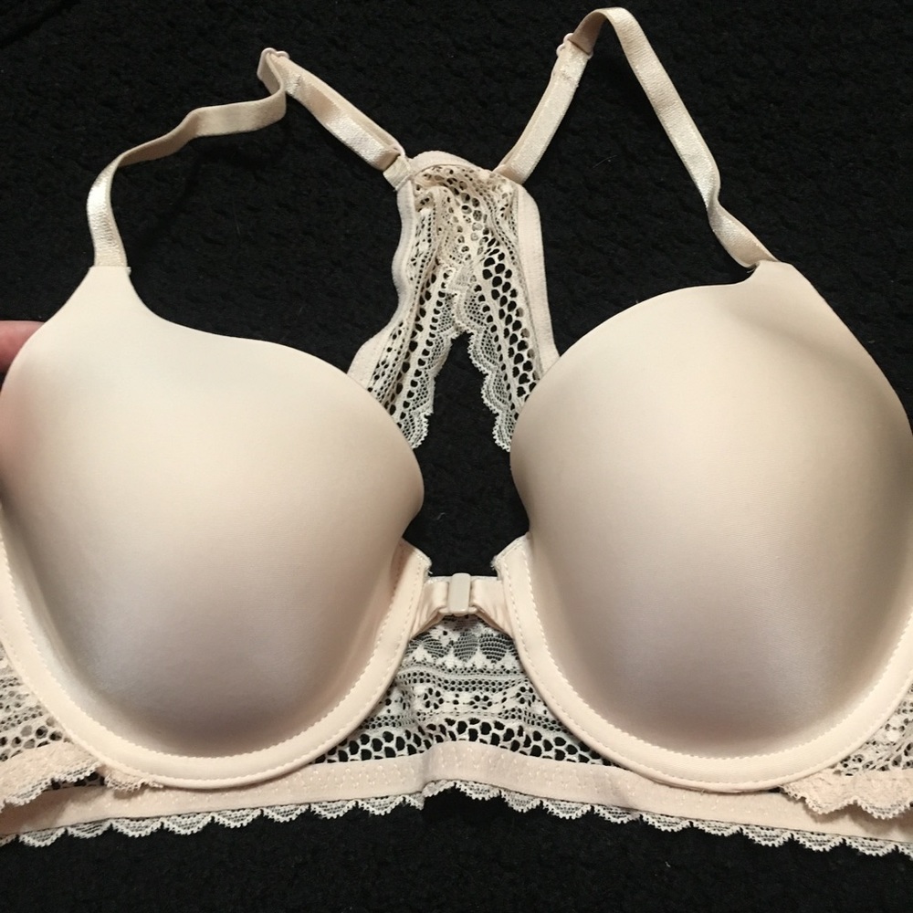 PINK: SEXY TEE PC TRI RCBK BRA - WARMSAND